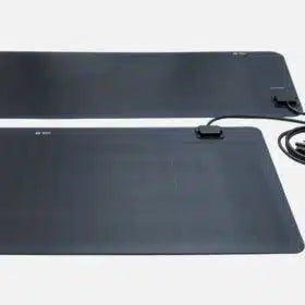 Toyota Land Cruiser 70 Series Hood Flexible Solar Panel 65W + Vinyl Decal