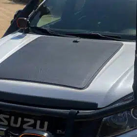 Isuzu D-Max (2012-2024) Hood Flexible Solar Panel 100W + Vinyl Decal