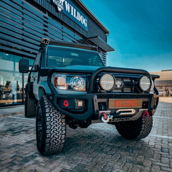 LC76-79 Fronts – Buffelsfontein Hunter Front, Includes Bash Plate - Toyota Land Cruiser 76-79 (Previous Shape)