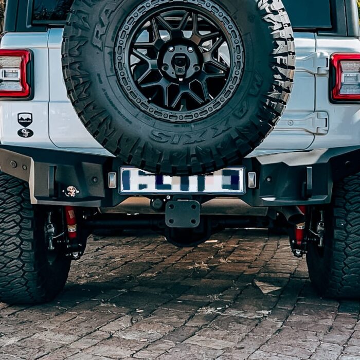 Jeep JL Rear Replacement Bumper, Black - Wildog Jeep Wrangler JL accessory