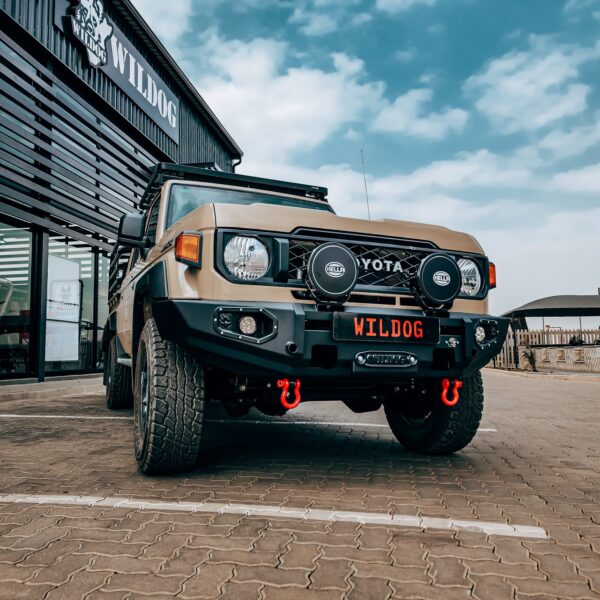 LC 2024 K9 Front (No Nudge), Black - Toyota Land Cruiser 2024