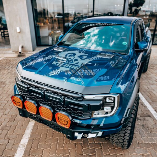Ford Raptor Next Gen Bonnet Branding - Wildog Ford 4x4 accessory
