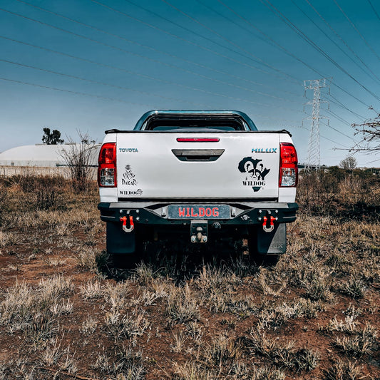 Toyota Hilux Revo Alpha Rear Replacement Bumper 2.0