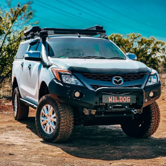 Mazda BT-50 Front Replacement Bumper, Black - Wildog Mazda BT-50 accessory