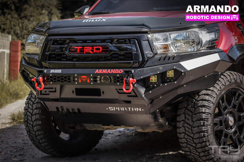 Nissan Navara 2021+ Armando Combat rear steel bumper