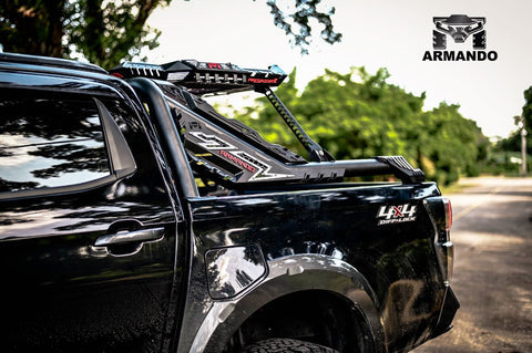 Toyota Land Cruiser 79 Series Armando front steel bumper