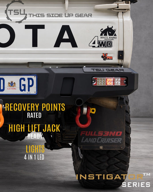TSU Gear Toyota Land Cruiser 79 Rear Replacement Bumper - view 1