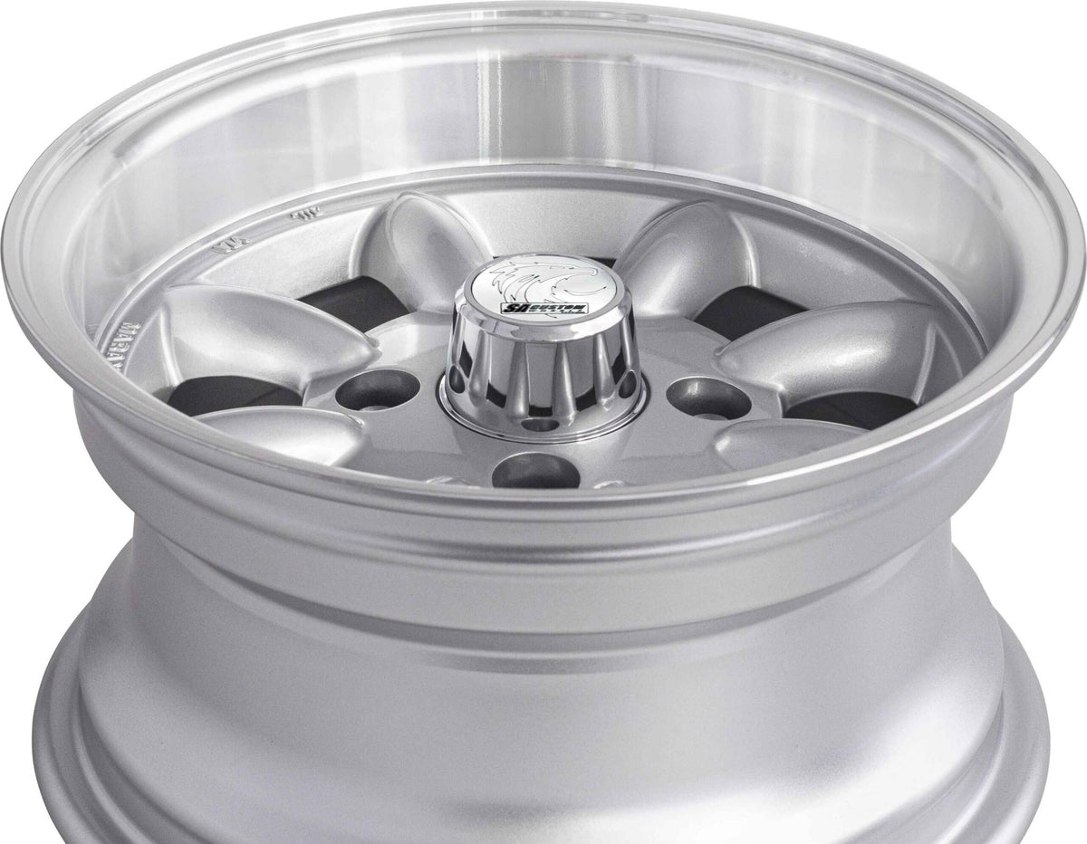 Zero Super Silver Machined Lip Alloy Wheel