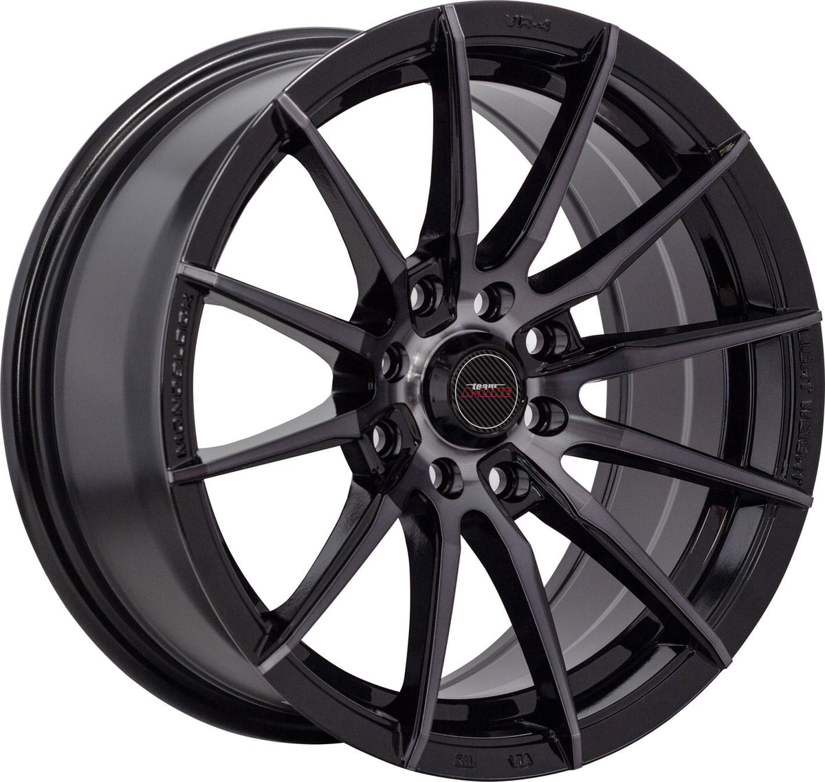 Zest Black Dark Tinted Alloy Wheel