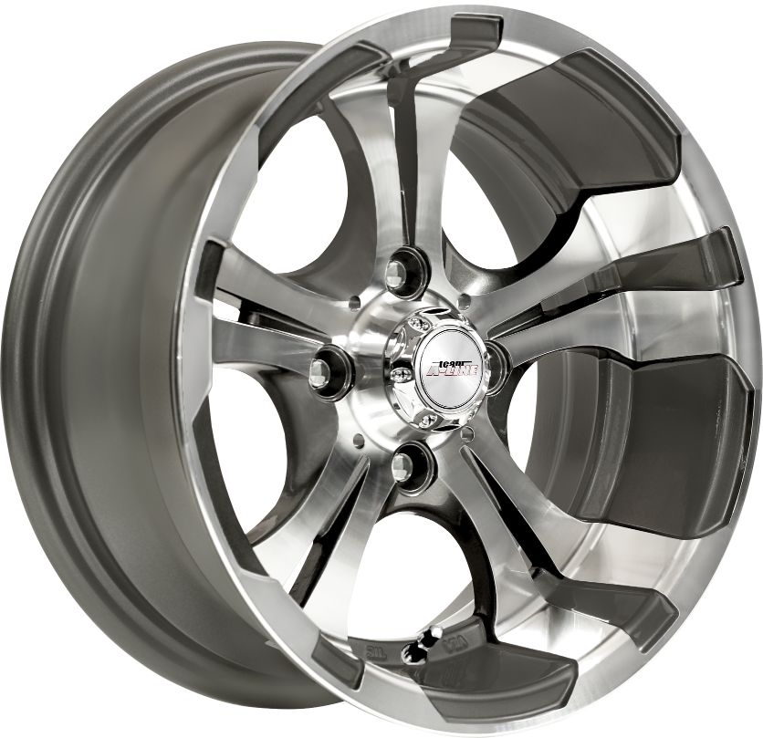 Zipp Gunmetal Machined Face Alloy Wheel