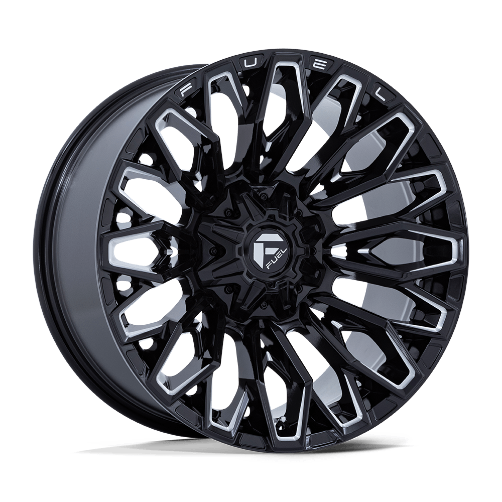 Strike Alloy Wheel – Gloss Black Milled