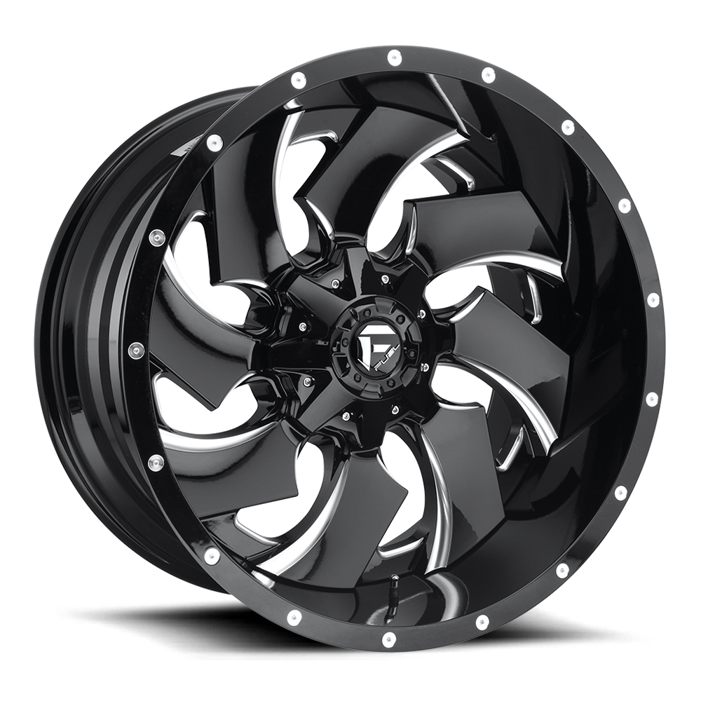 Cleaver Alloy Wheel – Gloss Black Milled