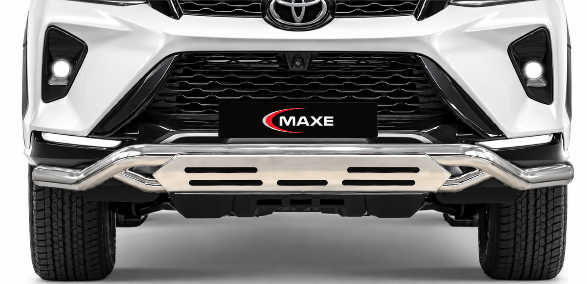 Toyota Fortuner / Hilux Polished Stainless Steel Front Styling Bar