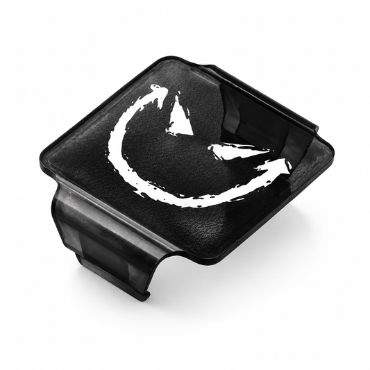 STEDI C-4 LED Cube Light Cover — Black Smiley Translucent