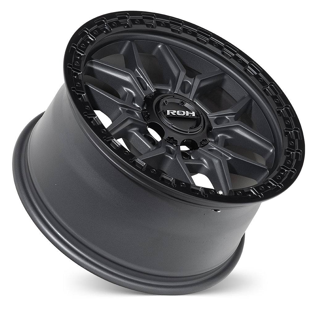 Axe Alloy Wheel – Graphite Centre Black Lip – 17x9 – 6x139.7 – ET+12
