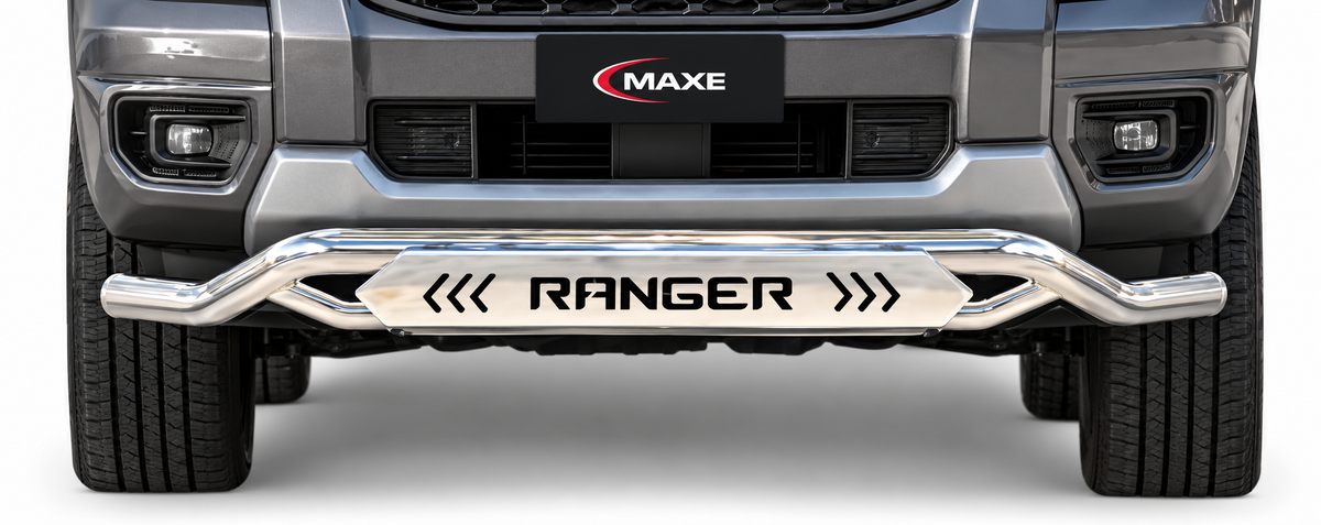 Ford Ranger Next Gen Polished Stainless Steel Front Styling Bar
