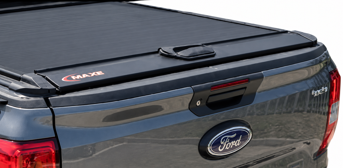 Ford Ranger/Raptor Next Gen Extra Cab Black Coated Aluminium RollaTop