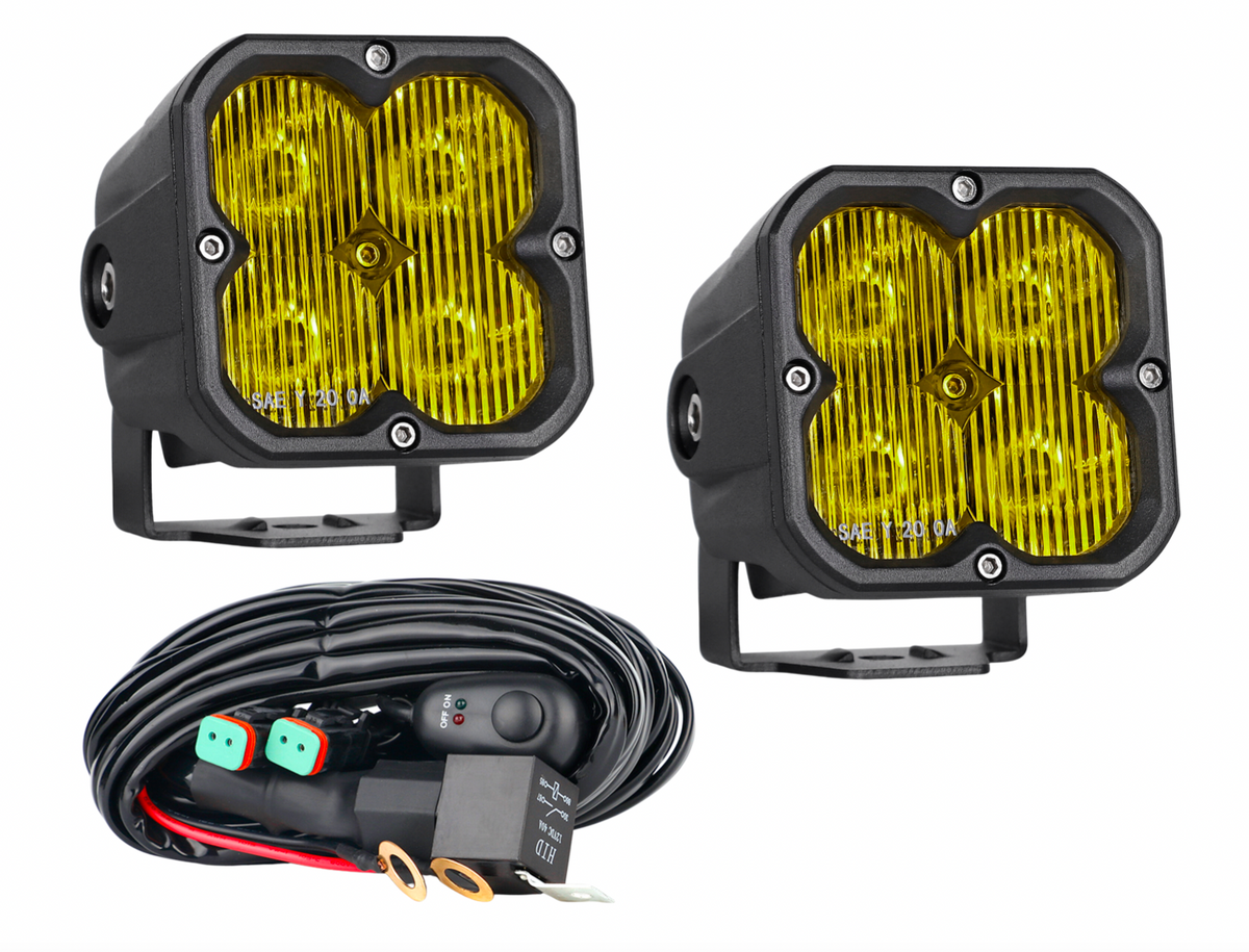 RS3 Yellow Driving Lights (Pair)