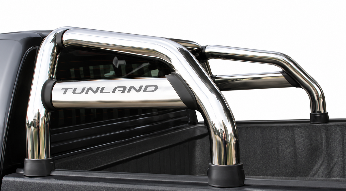 Foton Tunland G7 Polished Stainless Steel RollaTop Compatible Sports Bar