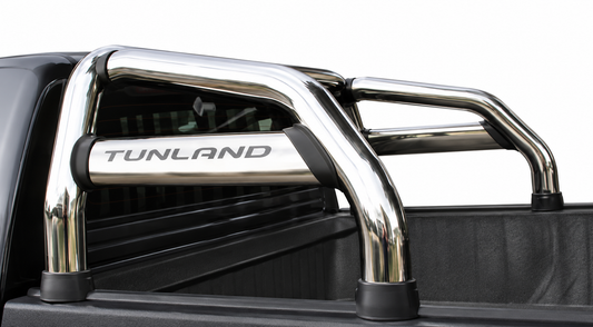 Foton Tunland G7 Polished Stainless Steel RollaTop Compatible Sports Bar