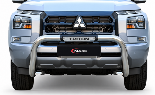 Mitsubishi Triton Polished Stainless Steel Nudge Bar