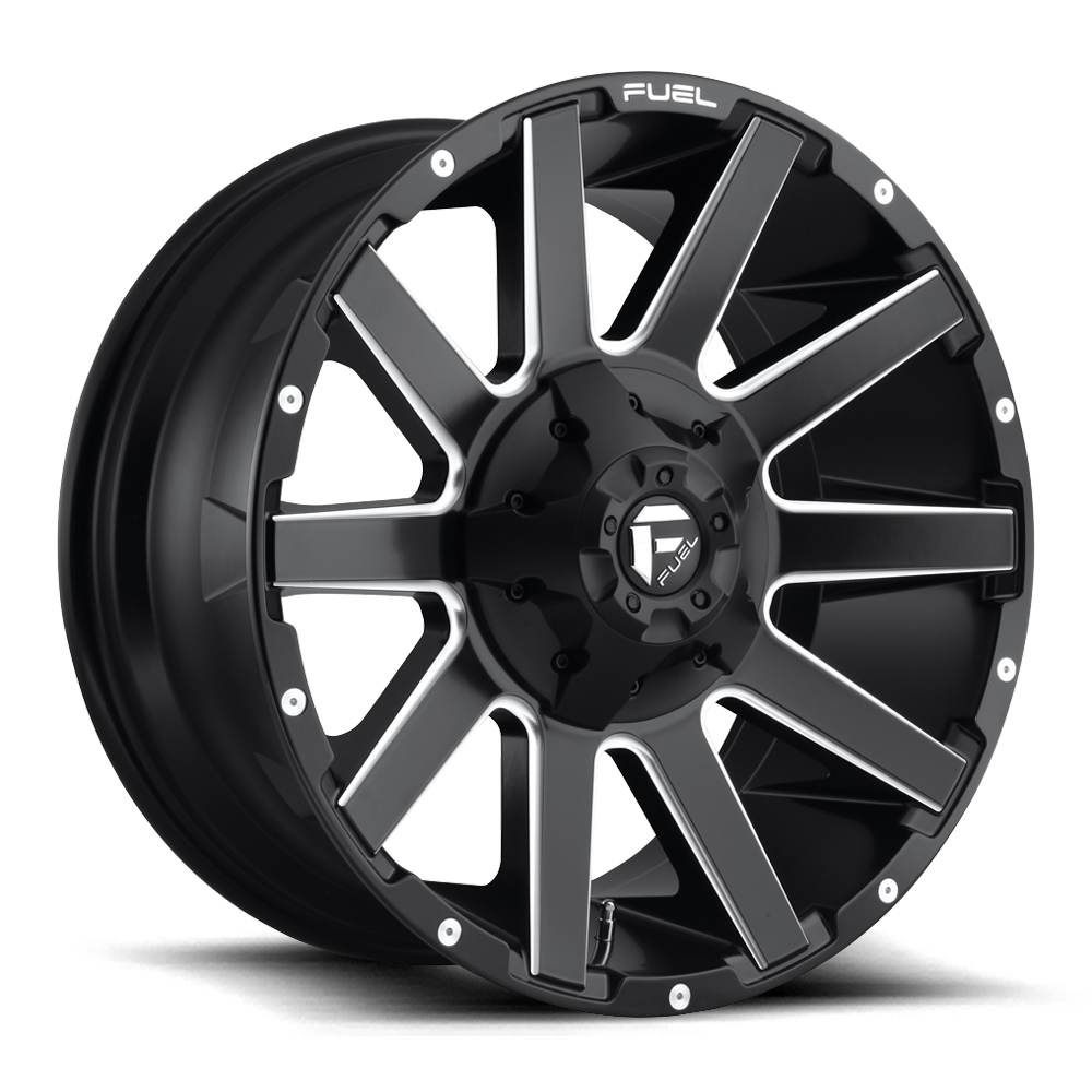 Contra Alloy Wheel – Matte Black Milled
