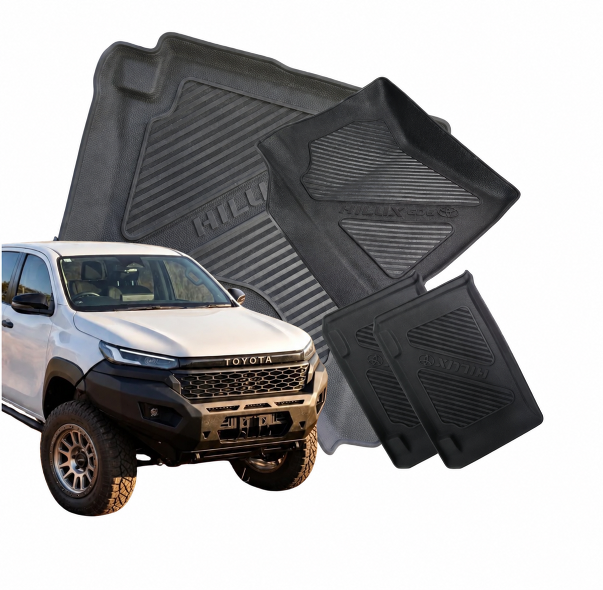 Toyota Travo Double Cab Complete Mat Set
