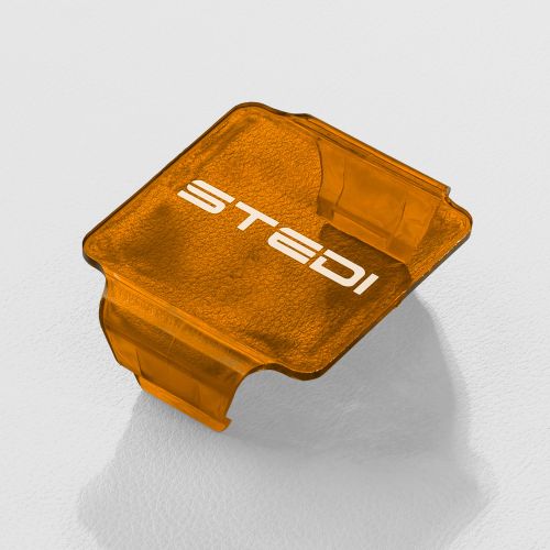 STEDI C-4 LED Cube Light Cover — Amber Translucent