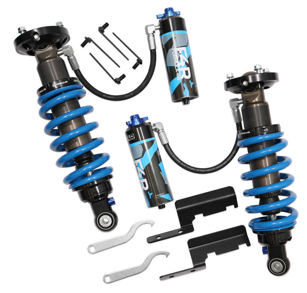50-75mm Adjustable F4R Formula 4x4 Shock Absorber Kit for Nissan Navara D23, NP300 Series 3, 4 & 5 2017-on