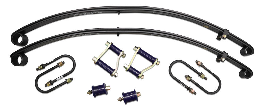 Mazda BT-50 2011-2020 & Ford Ranger PX 2011-2022 – Formula Rear Parabolic Leaf Spring Kit – 45mm lift, 0-150kg (comfort)