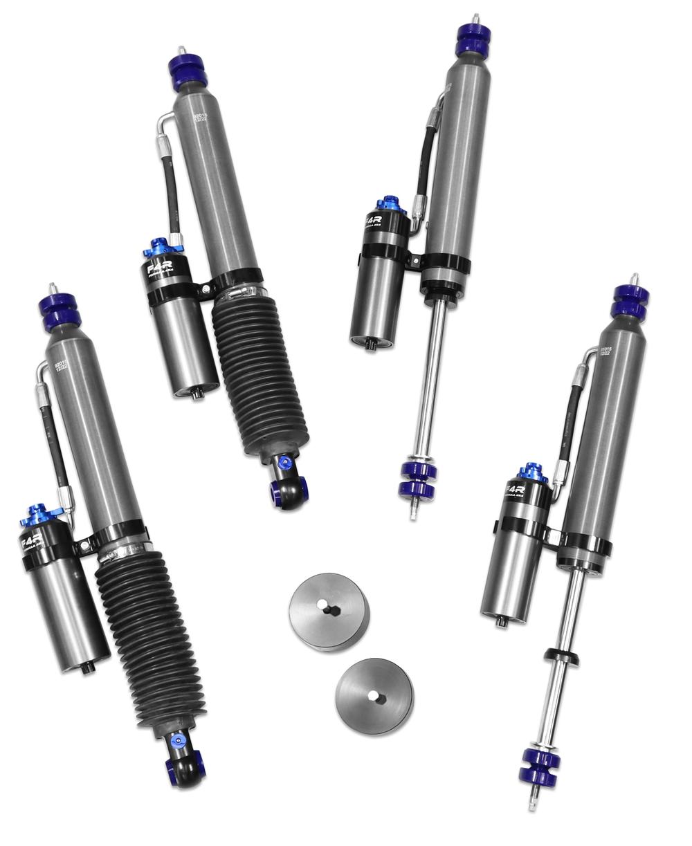 3 Inch to 4 Inch Adjustable Formula 4x4 Shock Absorber Kit for Toyota LandCruiser 80 Series 1990-1997 & 105 Series 1998-2007