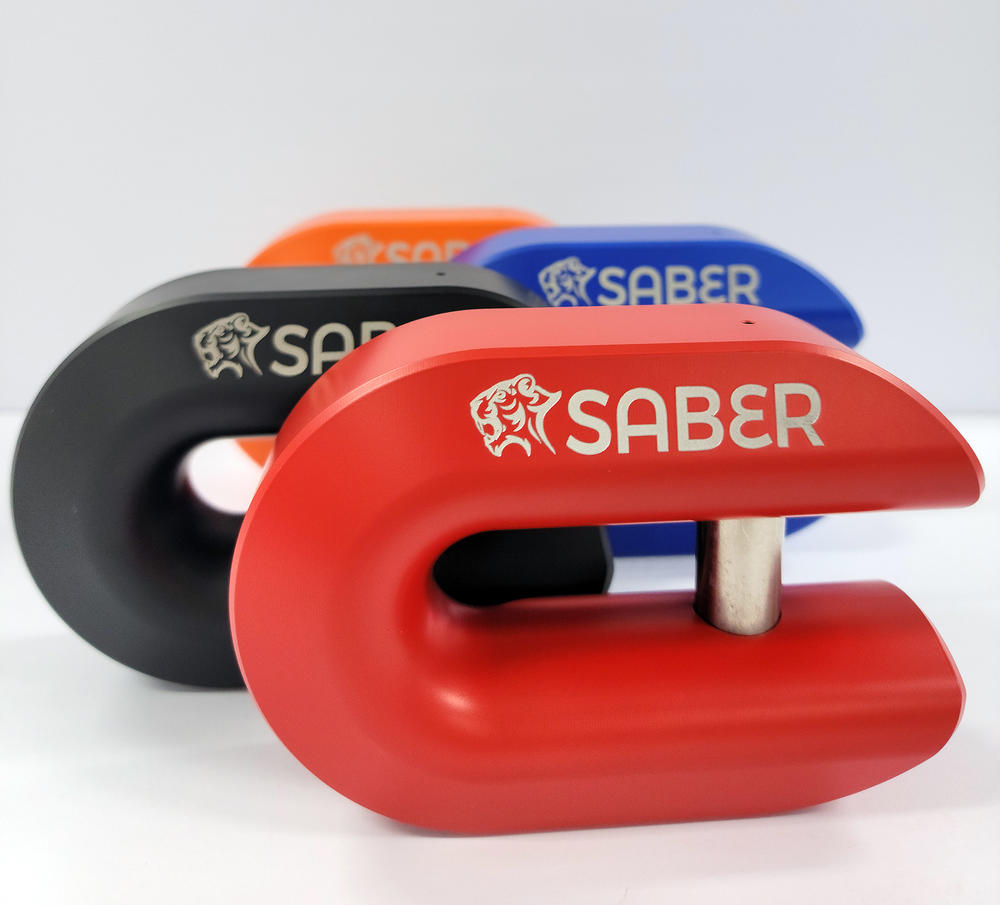 Saber 7075 Alloy Winch Shackle – Cerakote Red