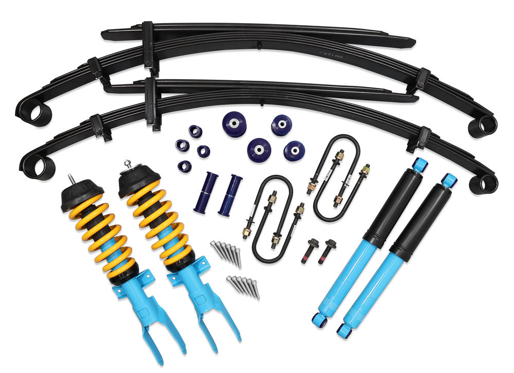 VW Amarok 4motion 2010-2022 - 4 Cylinder Models – Formula 30-35mm Height-Adjustable ReadyStrut Lift Kit