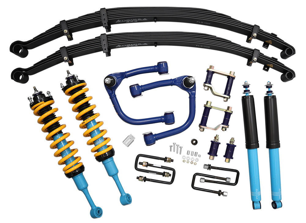 Toyota Hilux GUN 2022-2025 Rogue (wide-body) variants & GR Sport 2023-2025 – Formula 50mm Height-Adjustable ReadyStrut Lift Kit