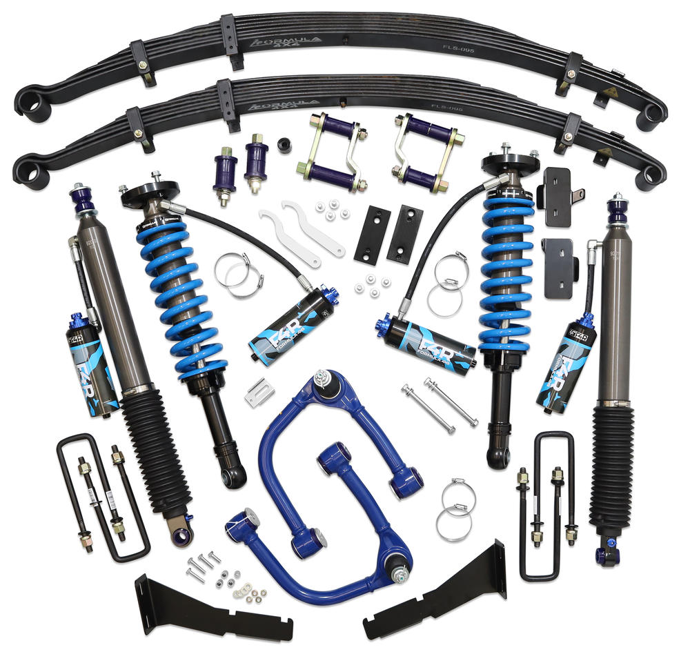 Toyota Hilux GGN, GUN Rogue Wide-Body & GR Sport 2022+ – Formula 2–3 Inch Adjustable F4R Lift Kit