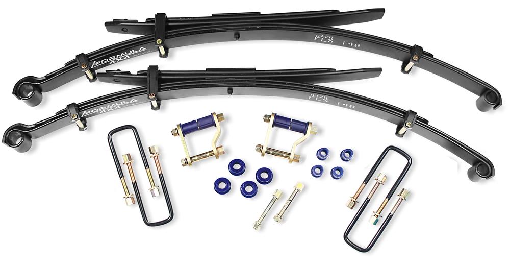 Isuzu D-Max TF/RG01 & Mazda BT-50 TFS/RG04 - 2020+ – Formula Leaf Spring Kit – 45mm lift, 200-400kg