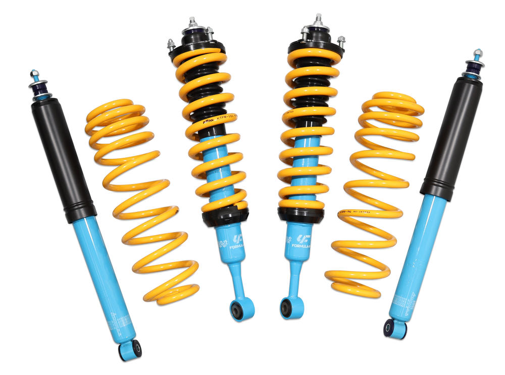 Toyota Prado 120 & 150 & FJ Cruiser 2006-2018 – Formula 50mm Height-Adjustable ReadyStrut Lift Kit