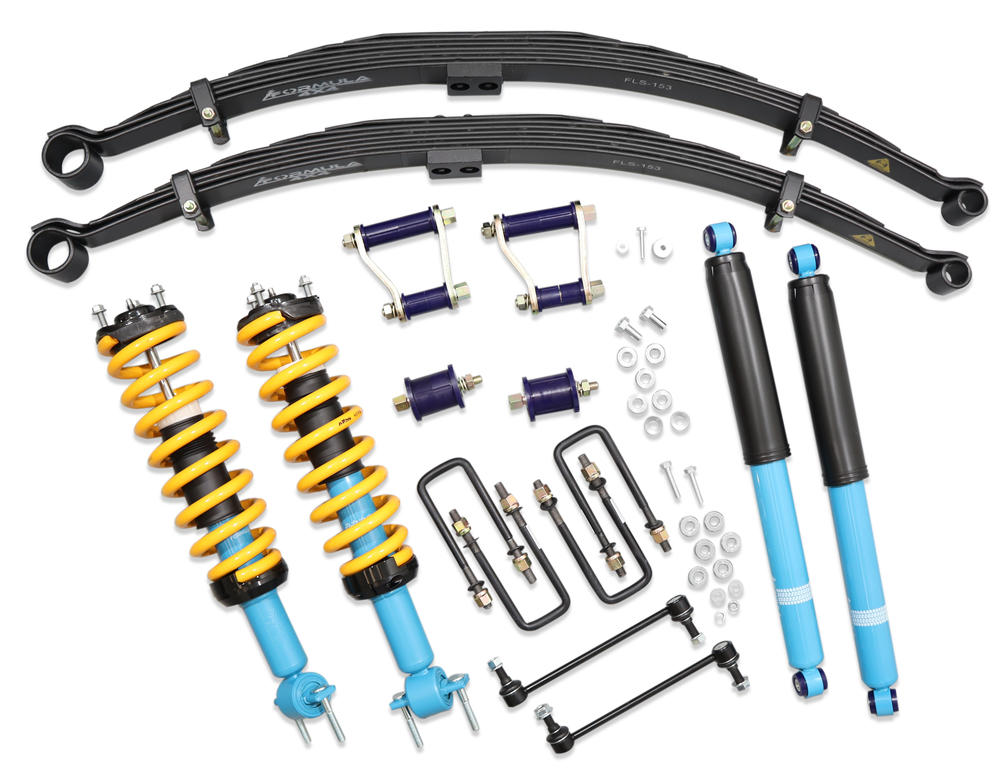 Ford Ranger PY, P703 & VW Amarok T1A, T1B 2022+ – Formula 50mm Height-Adjustable ReadyStrut Lift Kit
