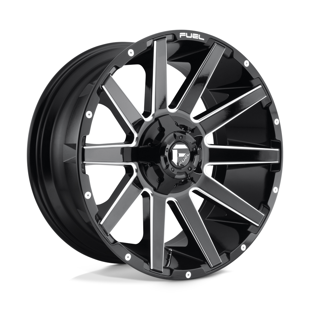 Contra Alloy Wheel – Gloss Black Milled