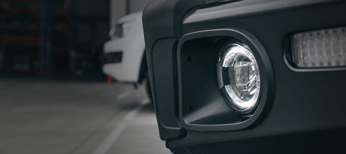 STEDI LED Fog & DRL Upgrade Kit — ARB Summit Bull Bar — view 2