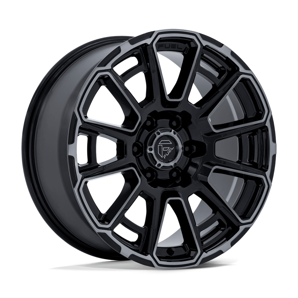Foxhound Alloy Wheel – Gloss Black Dark Tinted Clear