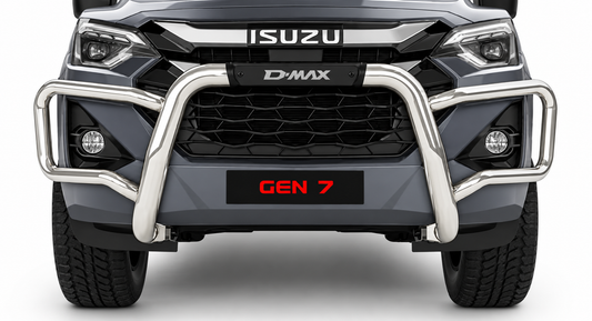 Isuzu D-Max Gen 7 Polished Stainless Steel Wrap-Around Bar