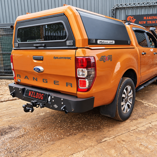 Ford Ranger Standard Rear Replacement Bumper - Pre-Facelift & Facelift
