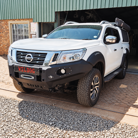 Nissan Navara 2017+ Front Replacement Bumper, Black