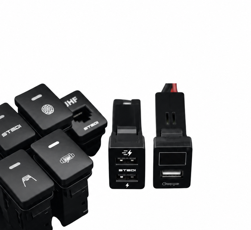 STEDI Short Type Push Switch — Toyota