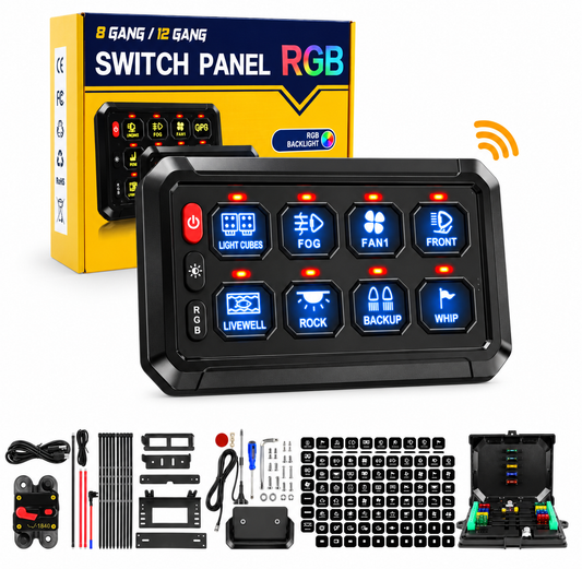 Wireless switch panel