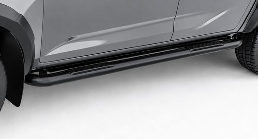Isuzu D-Max Gen 7 Xtra Cab Black Stainless Steel Side Steps