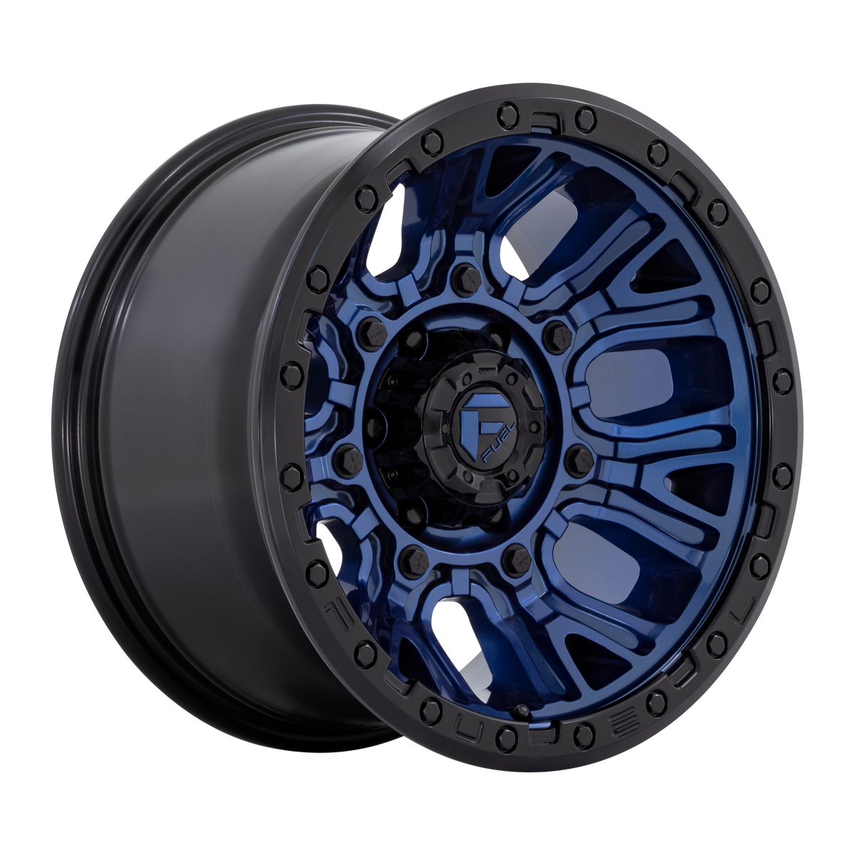 Traction Alloy Wheel – Dark Blue with Black Ring