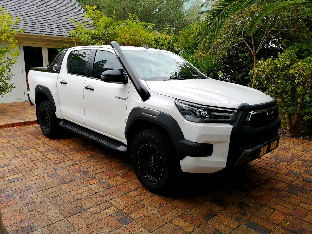 Toyota Hilux D4D and GD6 Stainless Steel Snorkel – view 3