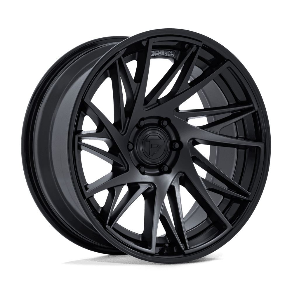 Dynamo Alloy Wheel – Matte Black with Gloss Black Lip